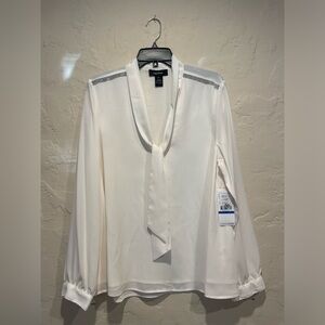 KAREN KANE White Blouse *NWT
